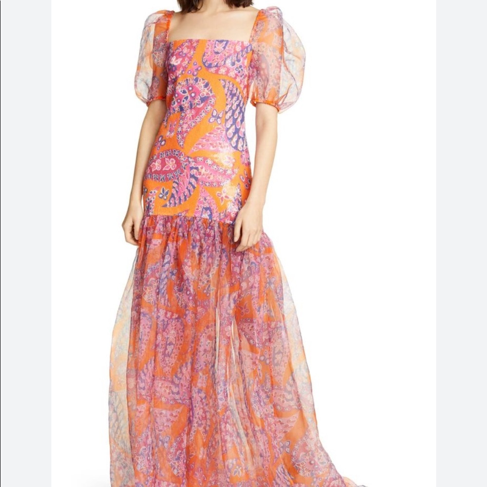 Staud Wilde Organza Dress
